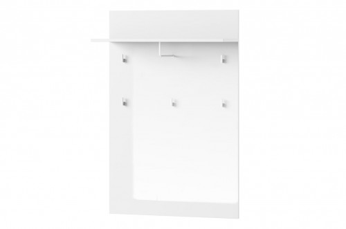 Панель з вішаками SELENE 20 SZYNAKA білий мат / білий глянець